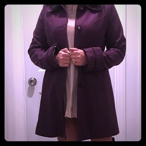 💜Fall FAVES💜 3/4 to the knuckles purple coat
